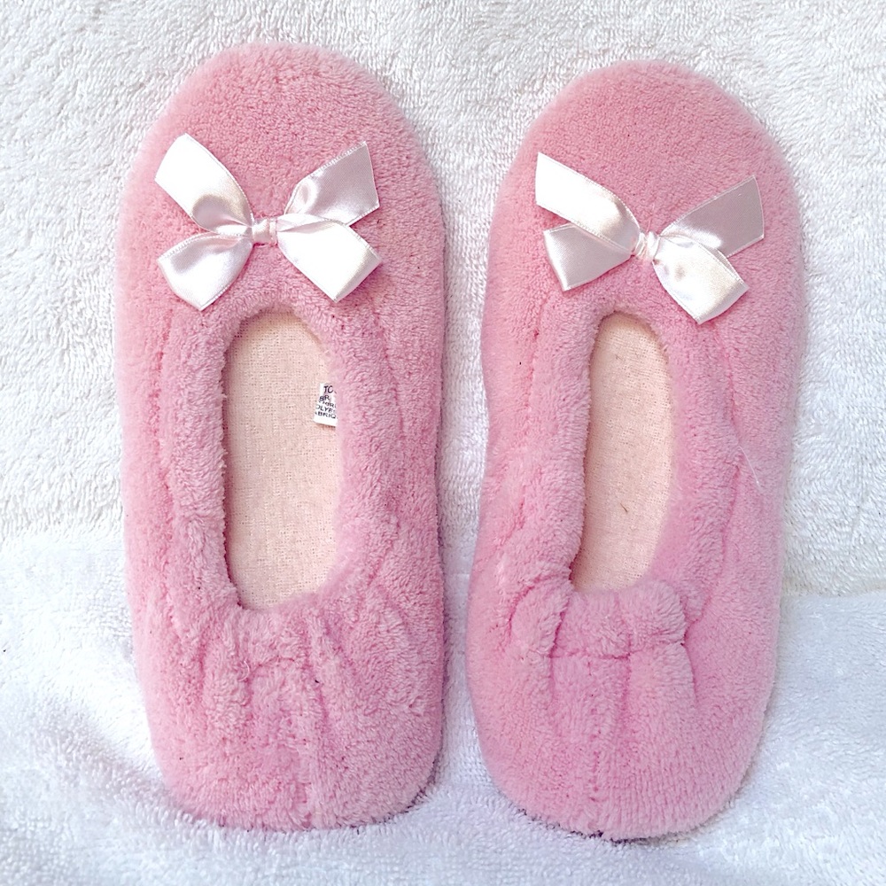 Tender Tooties Pink Slippers - NEW